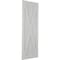 Ekena Millwork True Fit PVC Single X-Board Farmhouse Fixed Mount Shutters, Hailstorm Gray, 12W x 44H, PR TFP001FH12X044ST - alternate 7